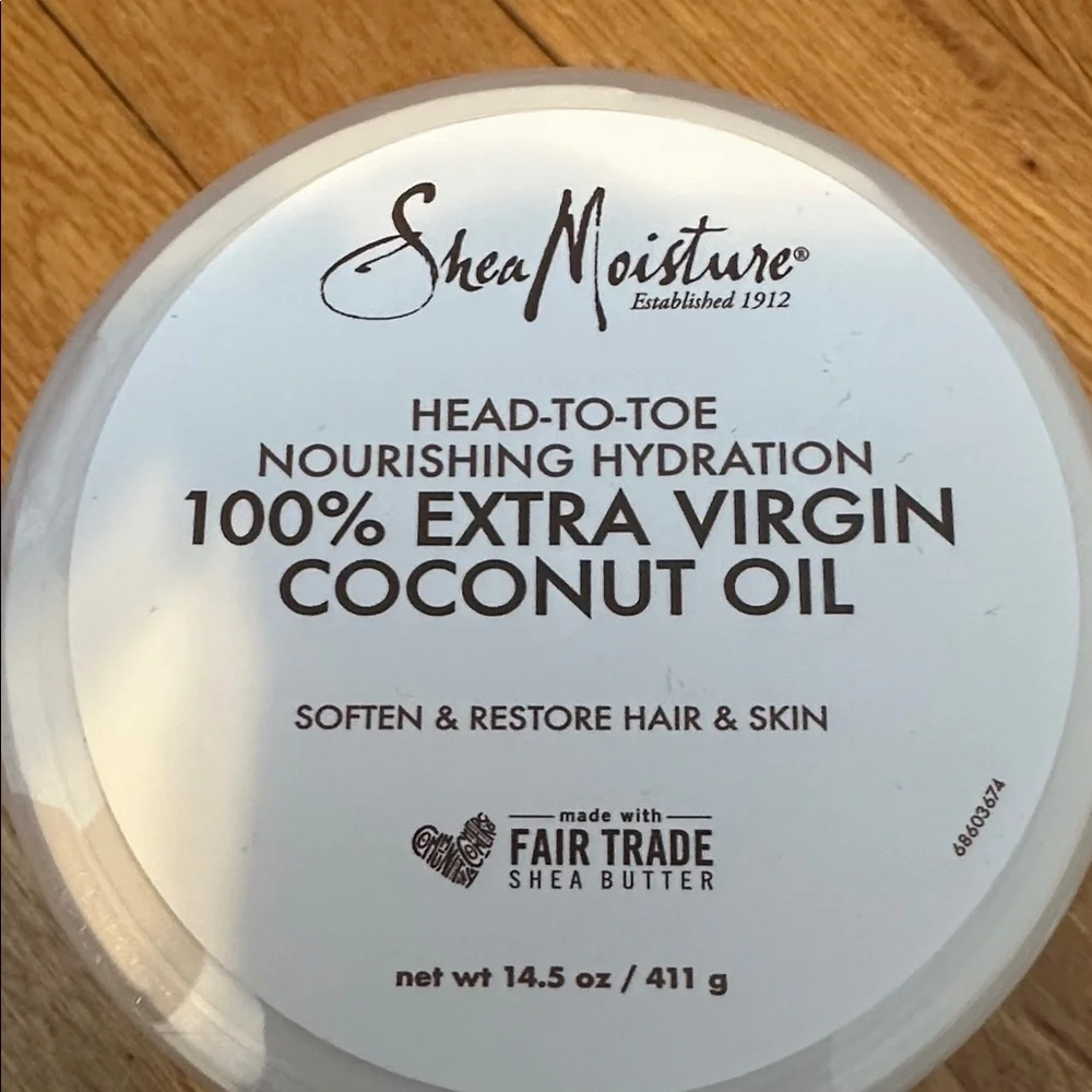 Shea Moisture hundred percent extra-virgin coconut oil for hair and skin - Picture 2 of 3